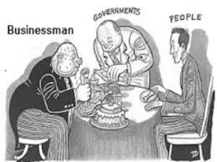 Just what is a crony capitalist society?